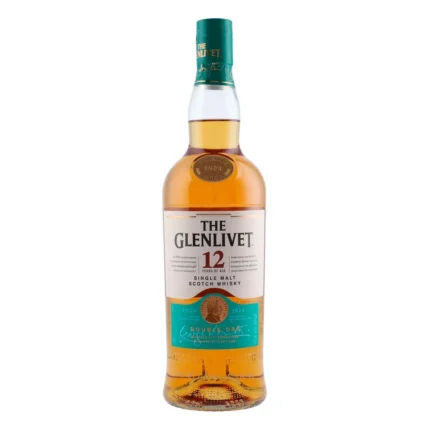 Whisky The Glenlivet 12 años 750 ml